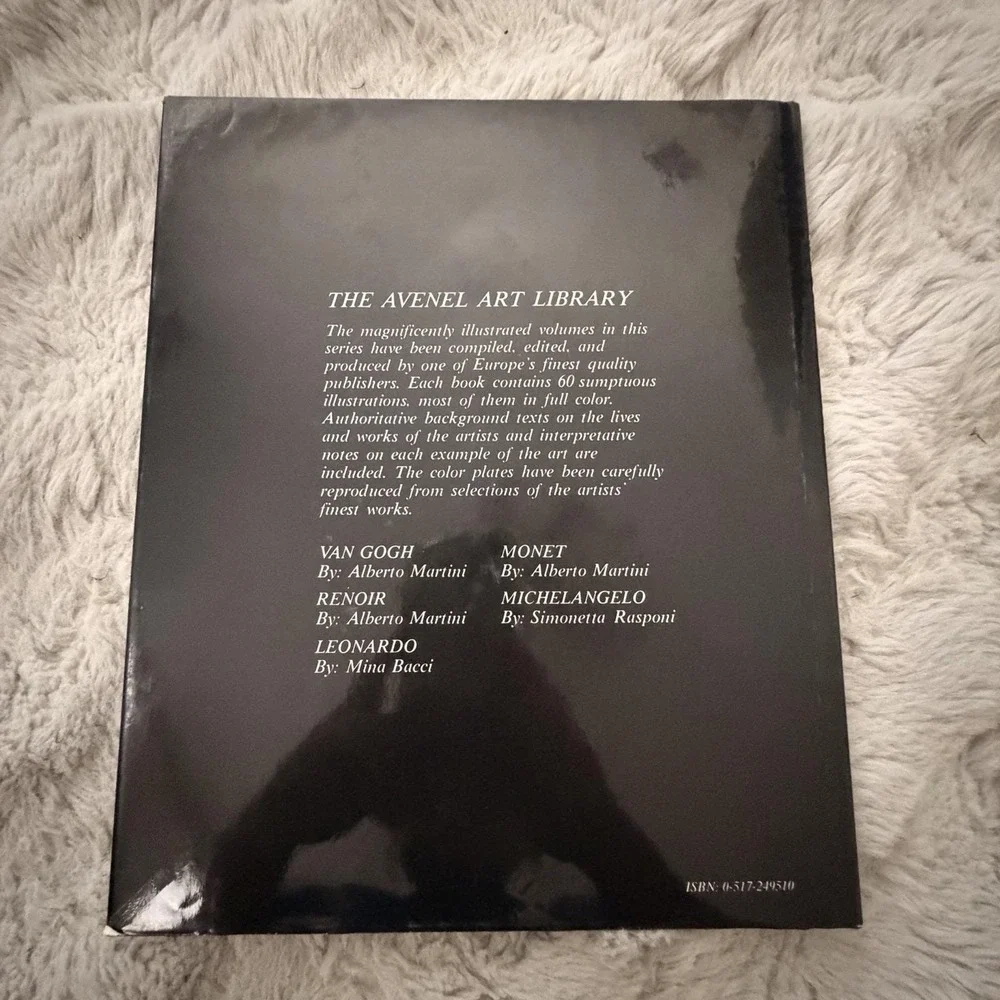Vintage 1978 Michelangelo Avenel‎ Art Library 1st Ed Hardcover Coffee Table Book